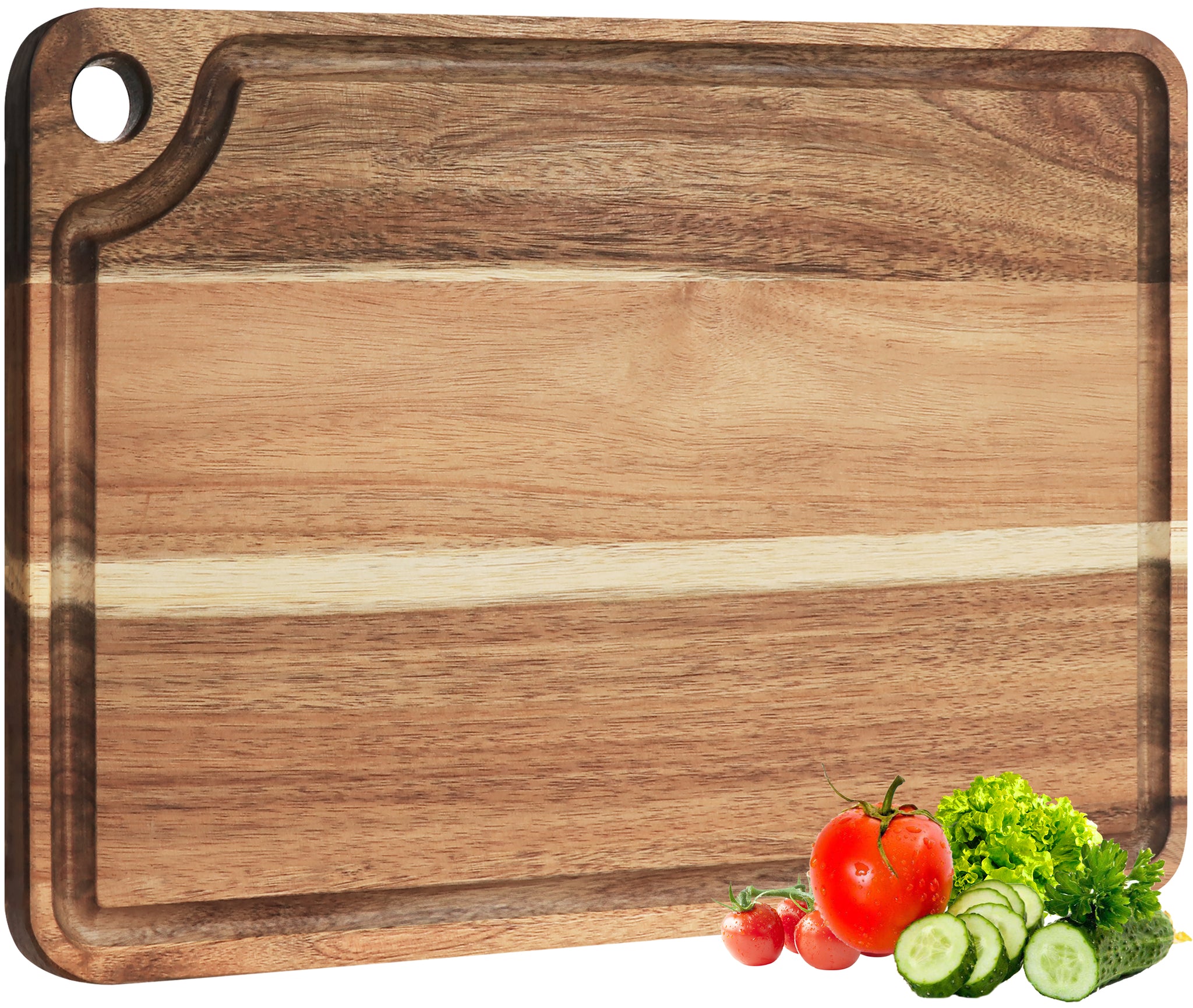 Cutting Board for Kitchen, Extra Large Thick Mosaic Acacia Wood Chopping  Board 18x24x1.5 inch, Butcher Block Cutting Board, Housewarming Gifts for  New