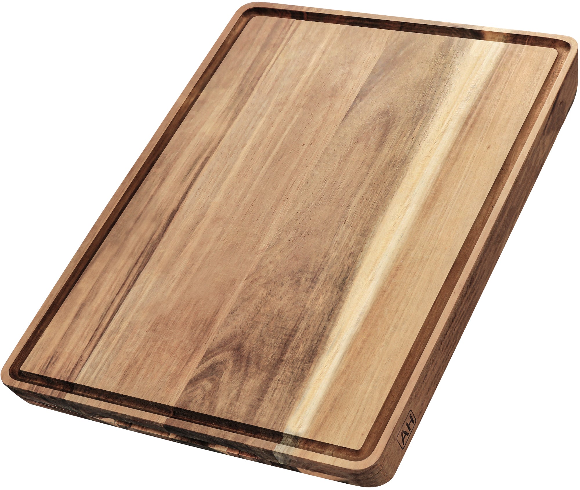 Large Wood Cutting Board With Juice Groove 18x12 Inches Wood 